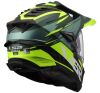 LS2 MX701 EXPLORER-06 HPFC SPIRE adventure helma zelená/H-V-žlutá vel.M